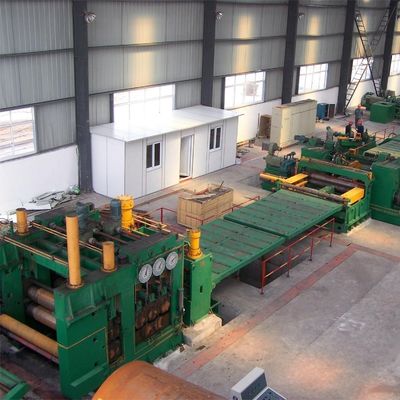 qualité  Automatic Steel Coil Slitting Line Uncoiling Leveling Shearing Machine usine