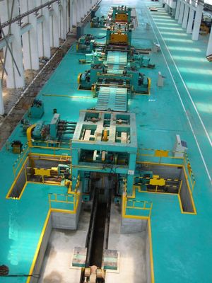Ligne de production de levage et de découpe de plaques CNC pour tôles d'acier laminées à chaud