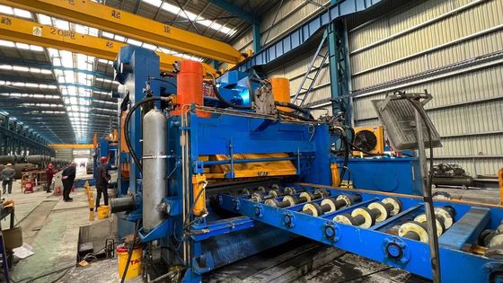 Ligne de nivellement et de découpe transversale pour bobine d'acier laminée à chaud 10-25 mm d'épaisseur de matériau