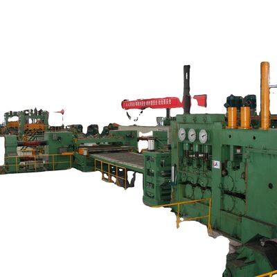 Machine de remontage de plaquage et de nivellement de bobines en acier de 60 kg pour tôle ou bobines métalliques