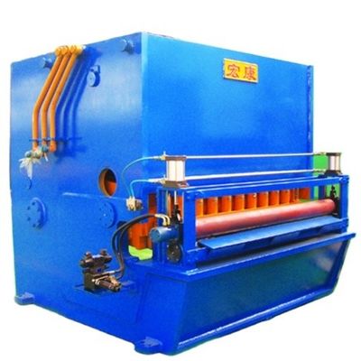 Machines de cisaillement en acier avec capacité de coupe transversale de longueur fixe et entraînement par boîte de vitesses