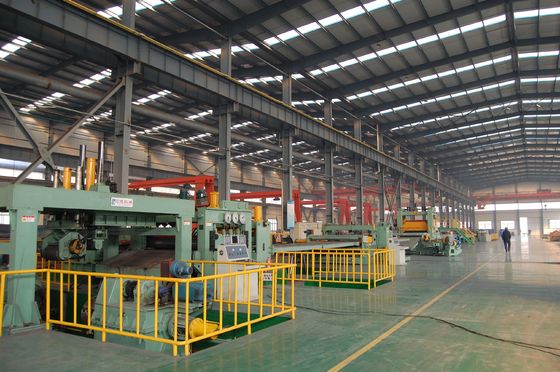 Fabrication automobile ligne de production de levage et de remontage de bobines d'acier 5000*3500*