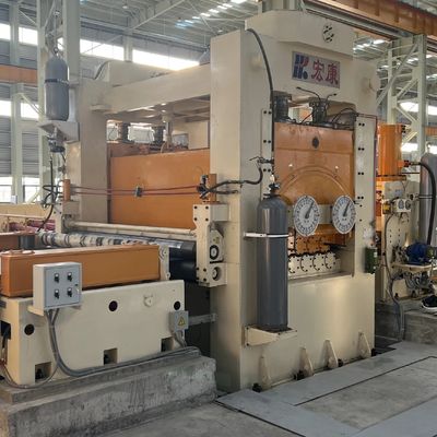 Uncoiler de bobine d'acier et coupe à longueur de ligne haute productivité couleur personnalisée