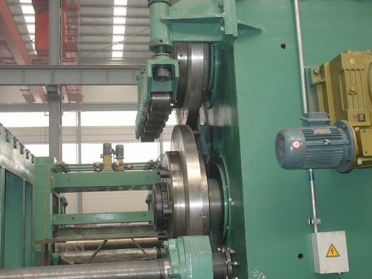 85 kW Vidéo sortie-inspection machine de découpe côte de bobine d'acier pour les bords lisses