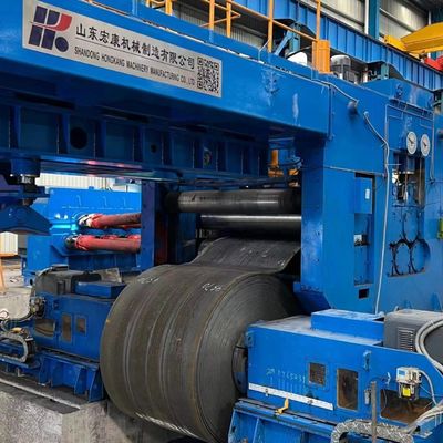 Uncoiler pour le travail de bobine d'acier et la ligne de coupe à longueur après service 24 heures Services en ligne