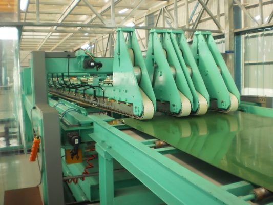 5000 mm largeur de coupe de bobine d'acier ligne de découpe de décodage de levage machine à tondre