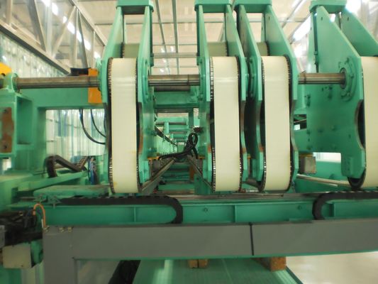 5000 mm largeur de coupe de bobine d'acier ligne de découpe de décodage de levage machine à tondre