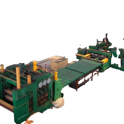 Machine de découpe de bobines d'acier à haute productivité et à vidéo-inspection