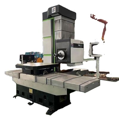 Machine de fraisage à fente horizontale contrôlée par moteur à broche de 15 kW pour grands projets