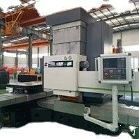 Machine de fraisage à fente horizontale contrôlée par moteur à broche de 15 kW pour grands projets