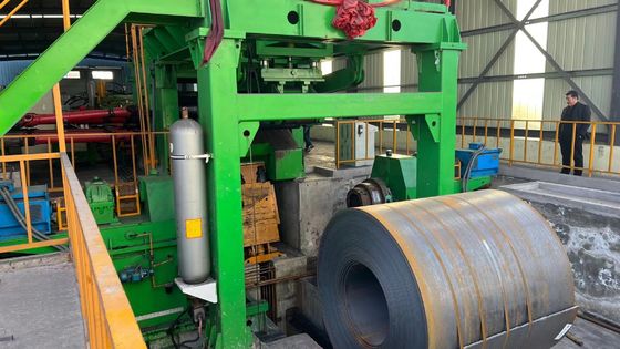 Machine de découpe de bobine de déchets de plaques d'acier de puissance nominale de 75 kW pour une largeur de découpe de 2000-12000 mm