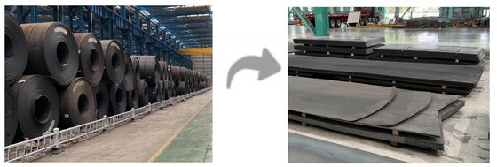 Appareil de redressement de bobine pour la découpe de bobine métallique