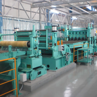 240 kW ligne de combinaison de cisaillement volant à haute productivité de décoiling de bobine métallique