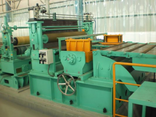 240 kW ligne de combinaison de cisaillement volant à haute productivité de décoiling de bobine métallique