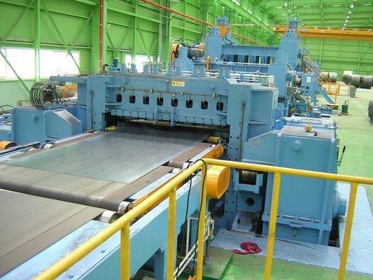 Ligne d'empilage de rouleaux de rouleaux en acier inoxydable de nivellement et de cisaillement à haute productivité