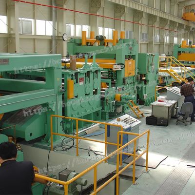 Ligne d'empilage de découpage de bobine d'acier avec composants de base de pompe 380V