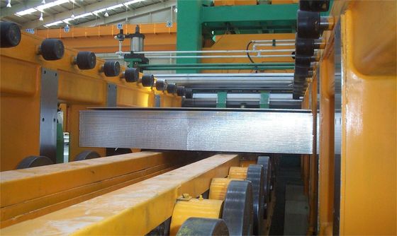 Ligne d'empilage de découpage de bobine d'acier avec composants de base de pompe 380V