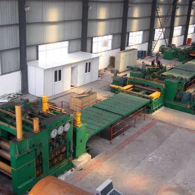 Ligne d'empilage de découpage de bobine d'acier pour la découpe à longueur d'acier à rouleaux chauds