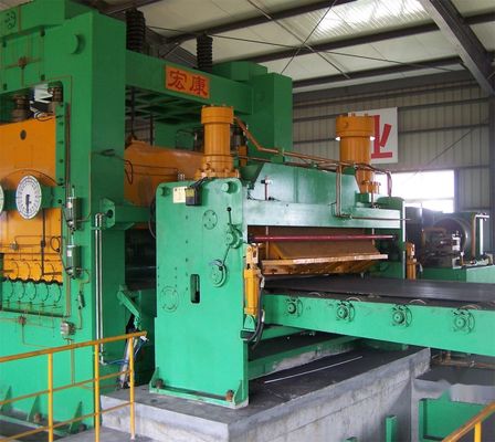 0 60 m/min Vitesse de coupe Ligne de découpe de bobine d'acier/machine de découpe à longueur en acier à rouleaux chauds