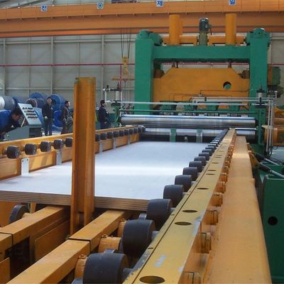 Coupe à la longueur de la ligne pour la production de découpe de tôle et de levage