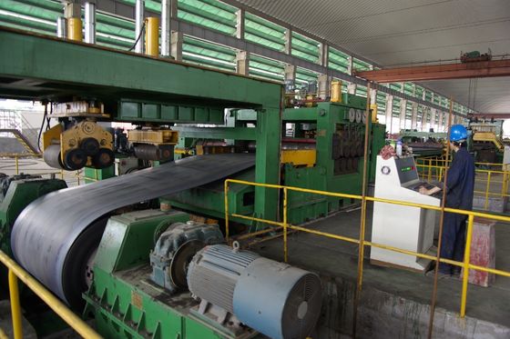 Facilité d'utilisation de la bobine d'acier découler et de couper à la ligne de longueur pour le traitement de l'acier