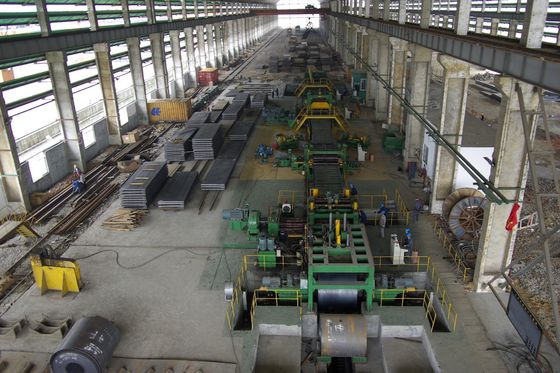 Facilité d'utilisation de la bobine d'acier découler et de couper à la ligne de longueur pour le traitement de l'acier